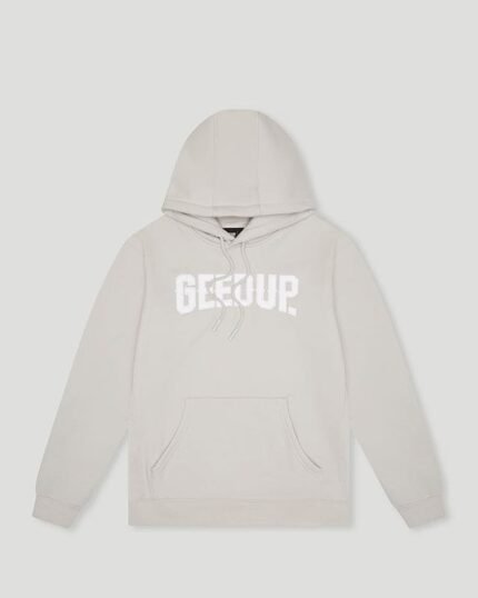 Geedup Cities Hoodie Grey White