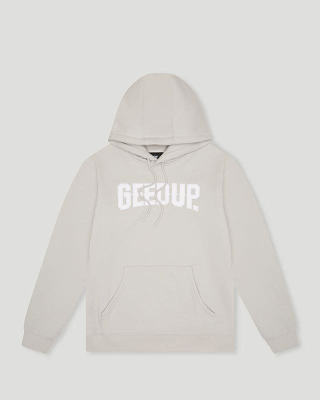 Geedup Cities Hoodie Grey White Geedup Cities Hoodie Grey White