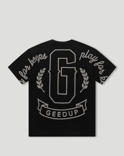 Geedup G PFK T Shirt Black Grey