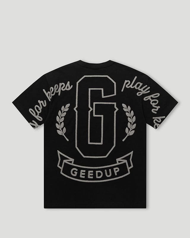 Geedup G PFK T Shirt Black Grey Geedup G PFK T Shirt Black Grey