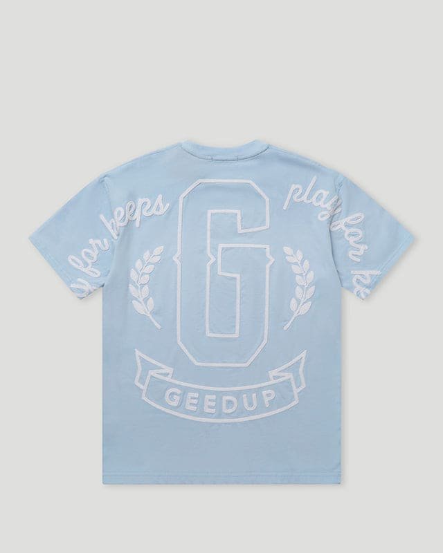 Geedup G PFK T Shirt Cool Blue White Geedup G PFK T Shirt Cool Blue White