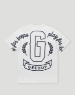 Geedup G PFK T Shirt White Navy