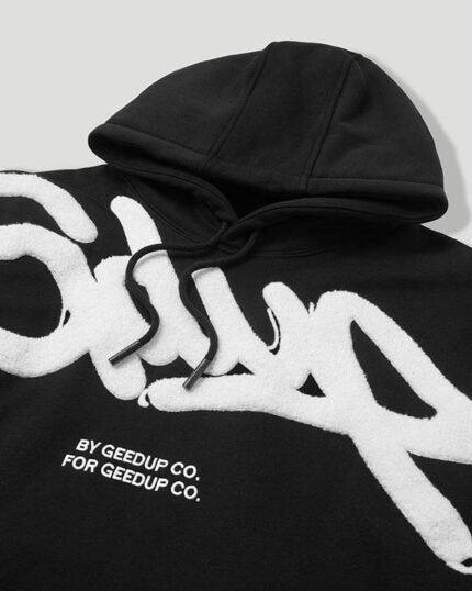 Geedup Handstyle Hoodie Black.White