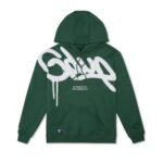 Geedup Handstyle Hoodie Green White
