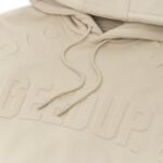 Geedup O.S Emblem Emboss Hoody Sand