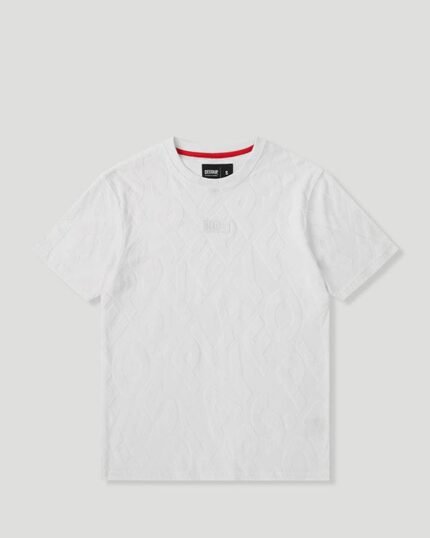 Geedup PFK Monogram T Shirt White