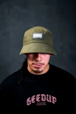 Core Logo Ripstop Bucket Hat Khak