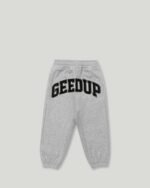 Geedup Team Logo Kids Tracksuit Grey/Black