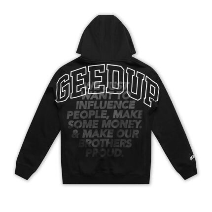Geedup Proud Team Logo Hoodie Black