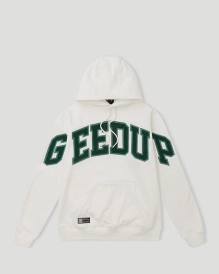 Geedup Team Logo Hoodie White