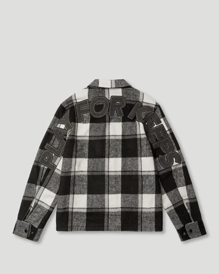 PFK Flannel Jacket Black