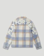 PFK Flannel Jacket Light Blue