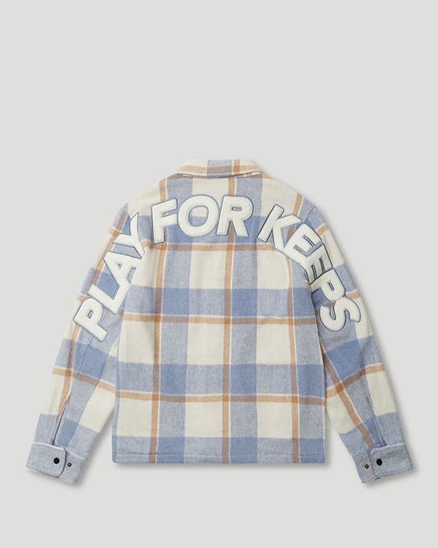 PFK Flannel Jacket Light Blue PFK Flannel Jacket Light Blue