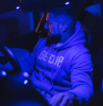 Geedup Handstyle Hoodie Blue